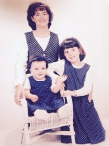 The Donovan women, circa 1994.